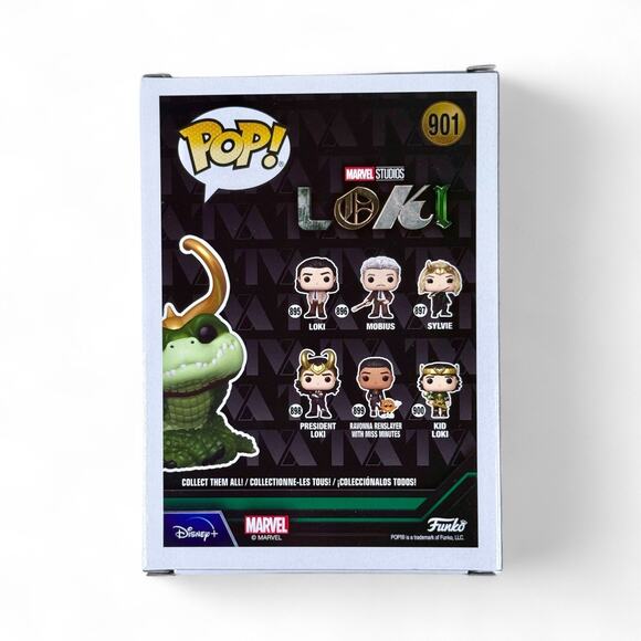 Funko Pop Unopened Alligator Loki 901 Marvel Studios Loki Hot Topic Exclusive - Picture 3 of 6